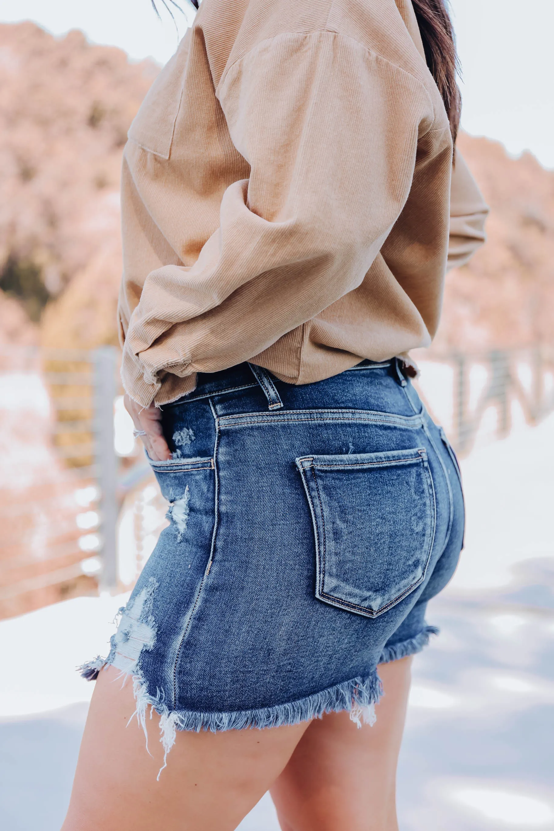 Kinsley Denim Shorts