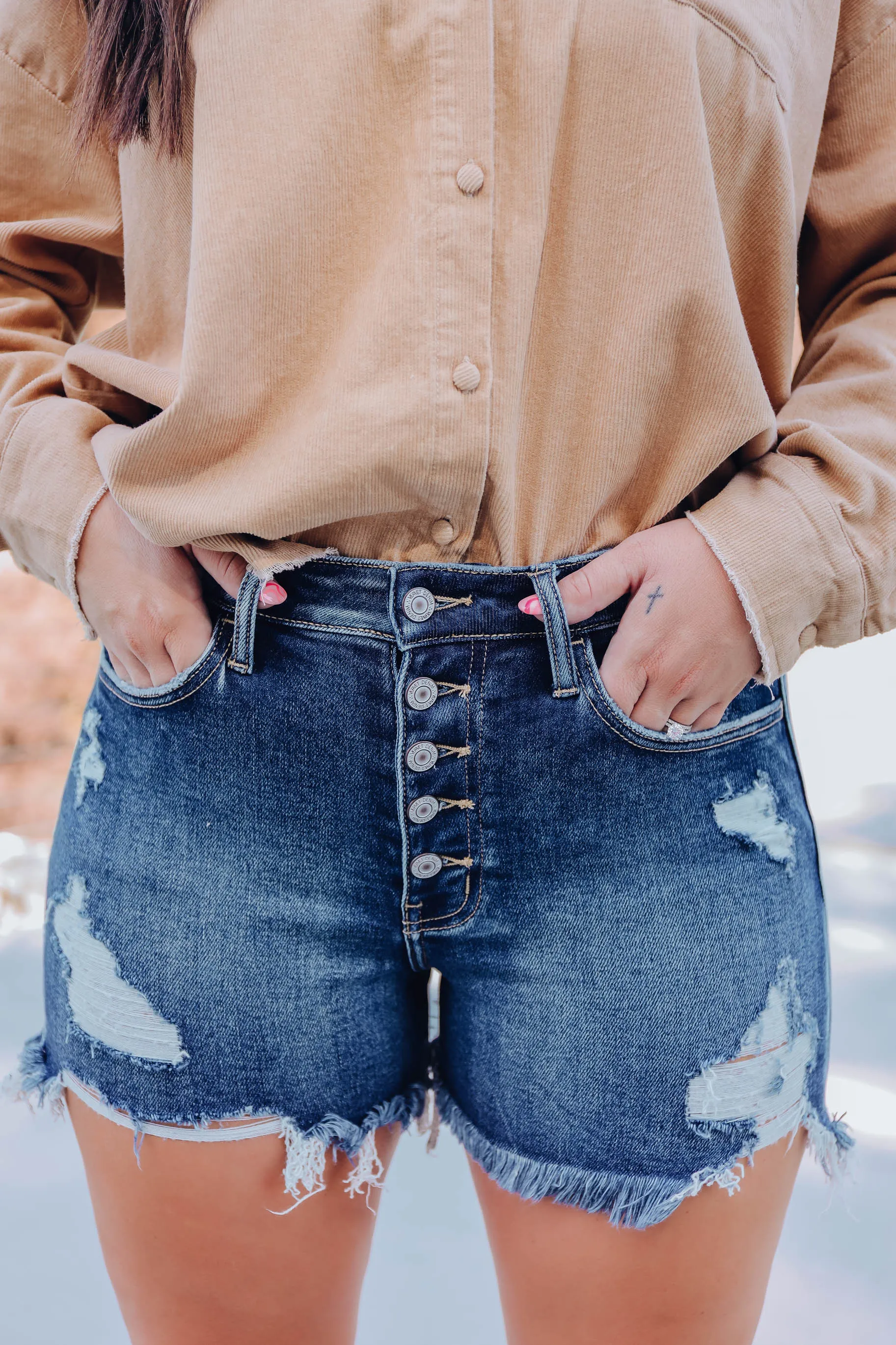 Kinsley Denim Shorts
