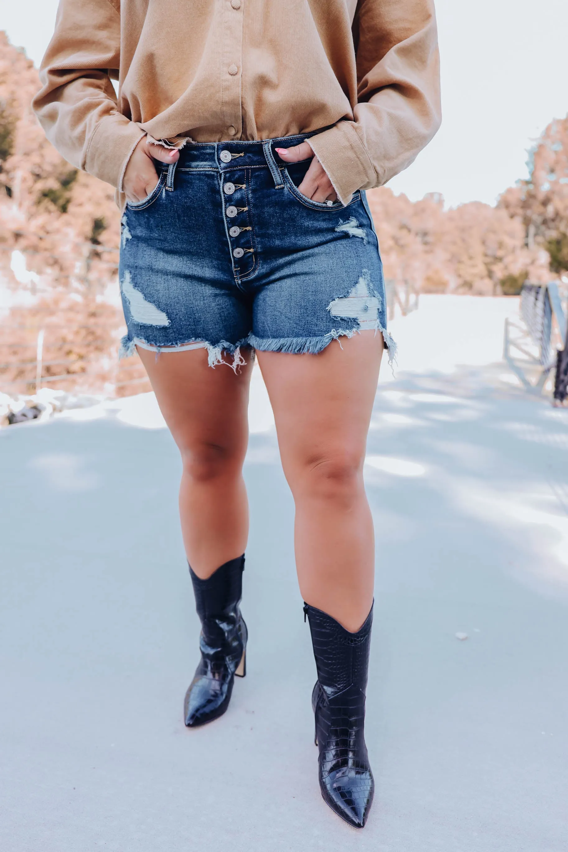 Kinsley Denim Shorts