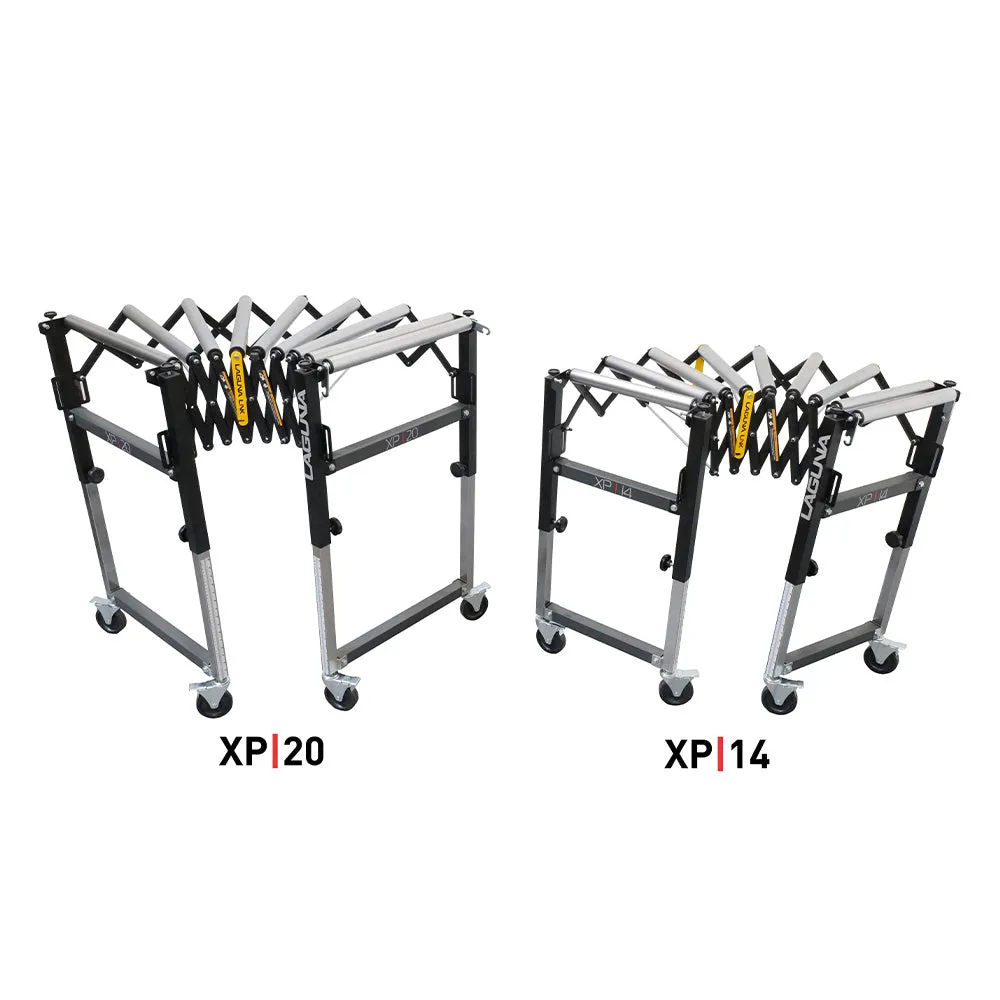 Laguna XP|20 20" Flexible Roller Conveyor Table