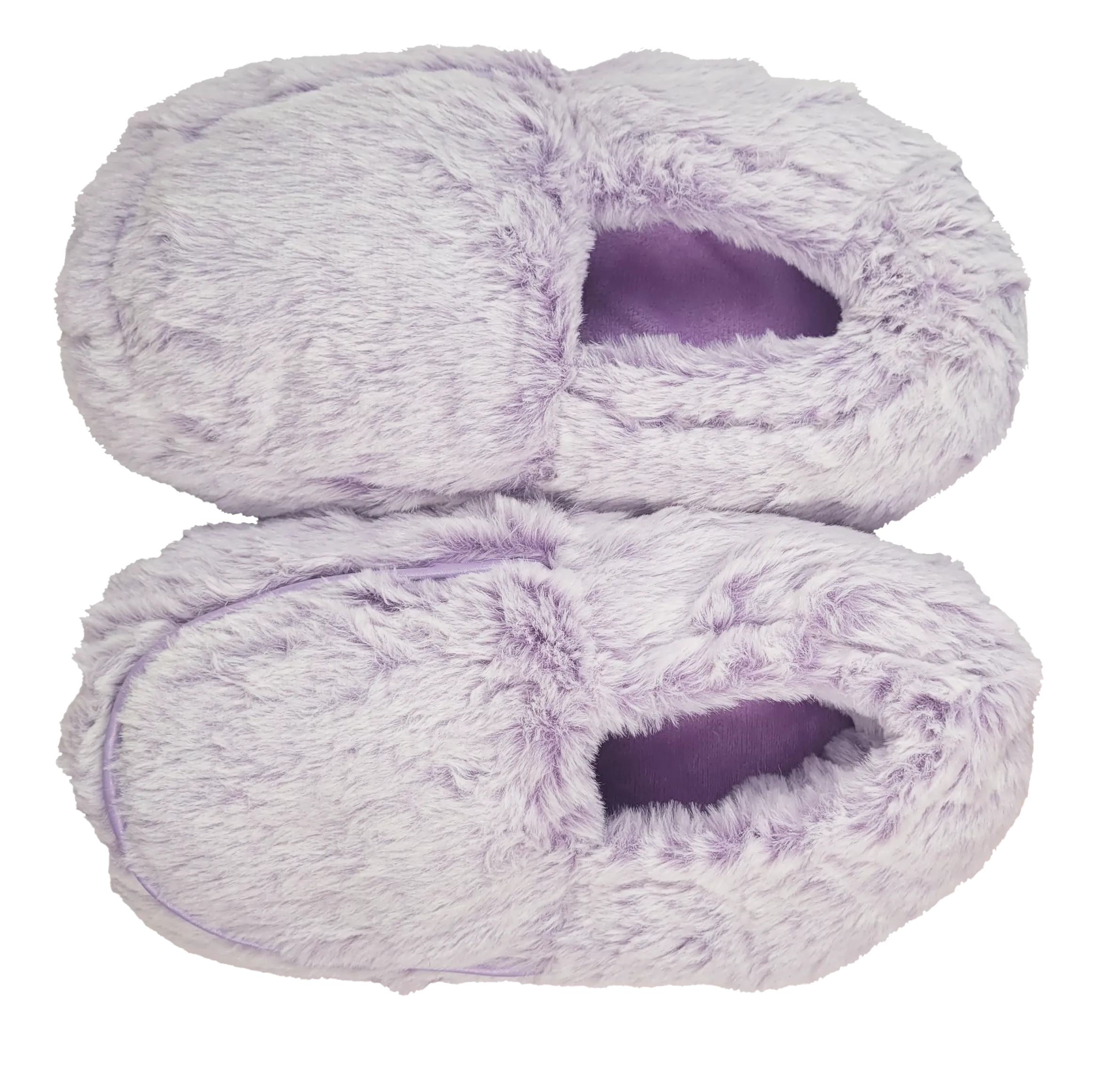 Lavender Microwaveable Slippers