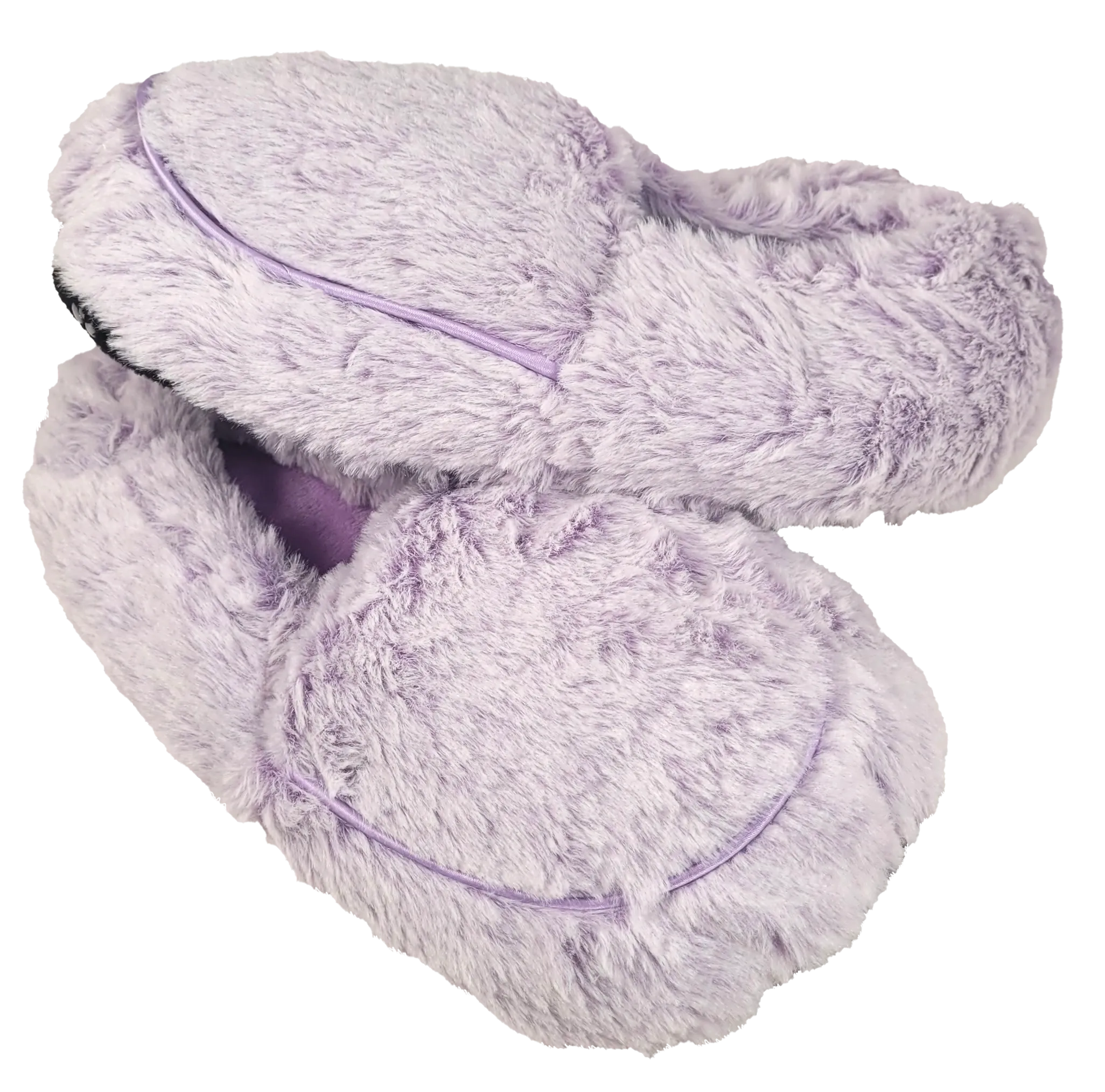 Lavender Microwaveable Slippers