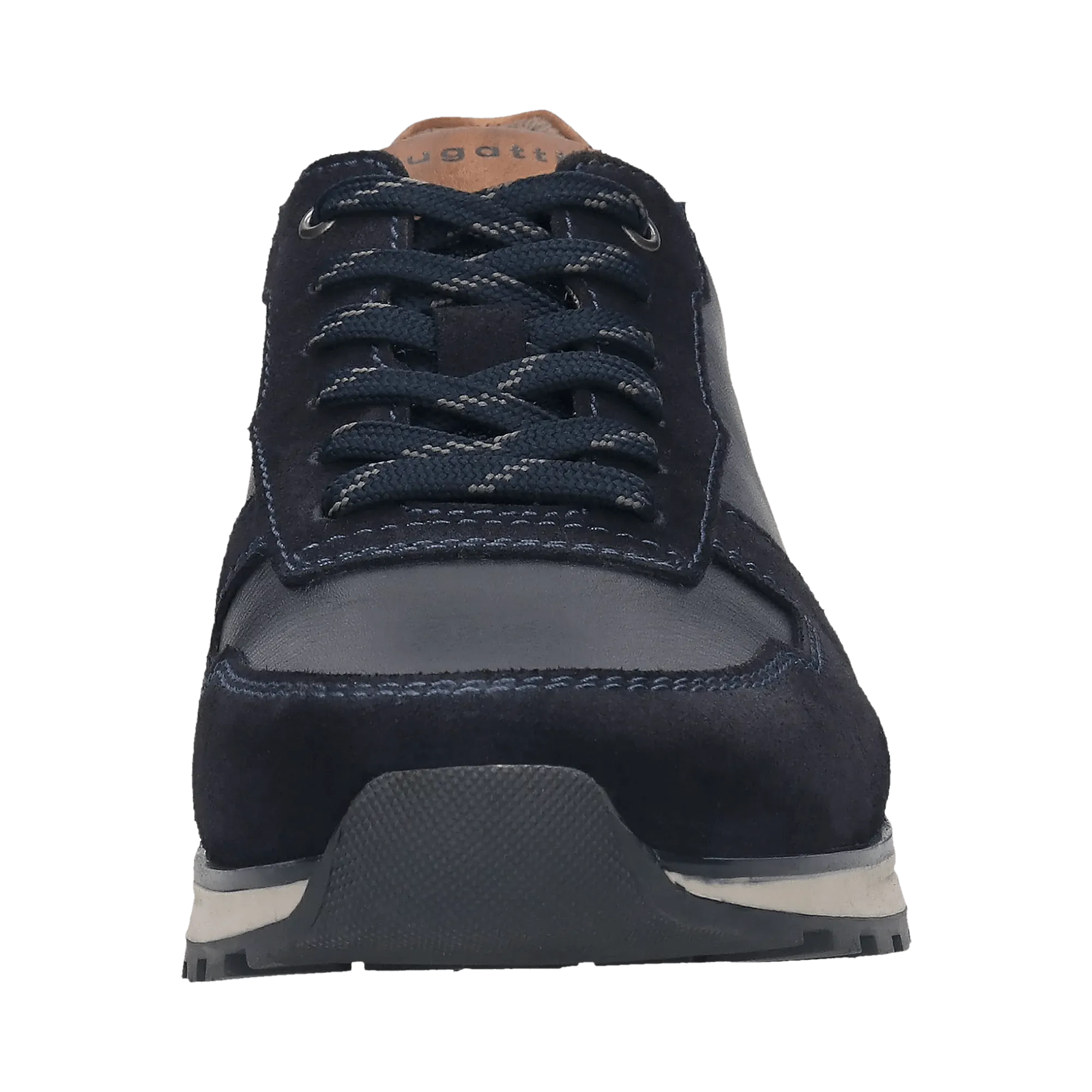 Leder Sneaker dunkelblau