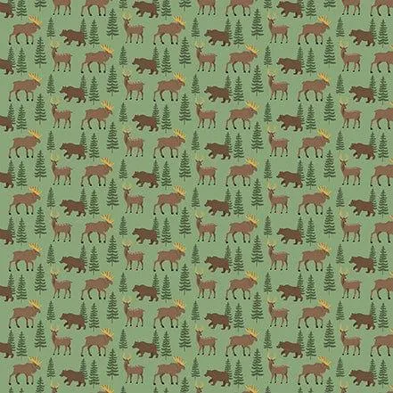 Let's Go Camping Collection Multi Journaling Cards 12 x 12 Double-Sided Scrapbook Paper by Echo Park Paper
