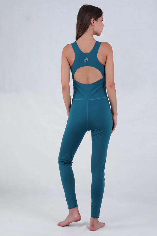 Libra Motion Wave Jumpsuit - Deep Lagoon