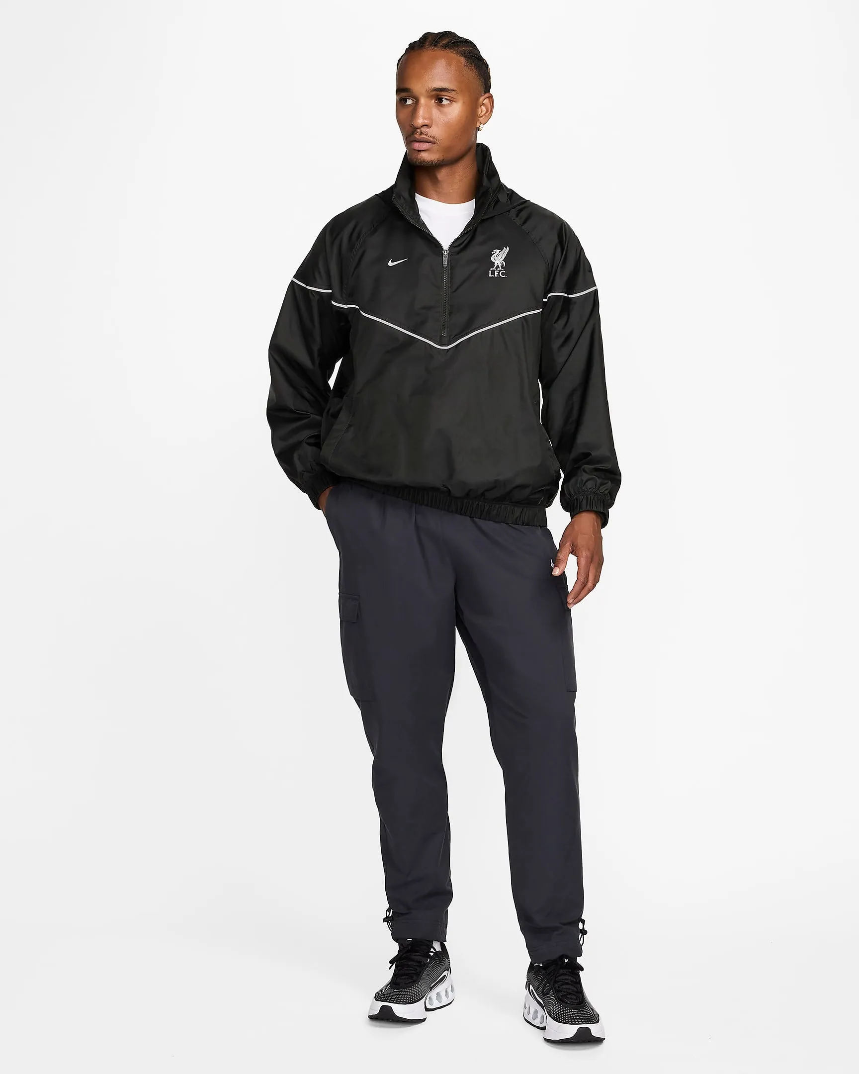 Liverpool FC Windrunner Men's Nike Soccer Anorak Jacket