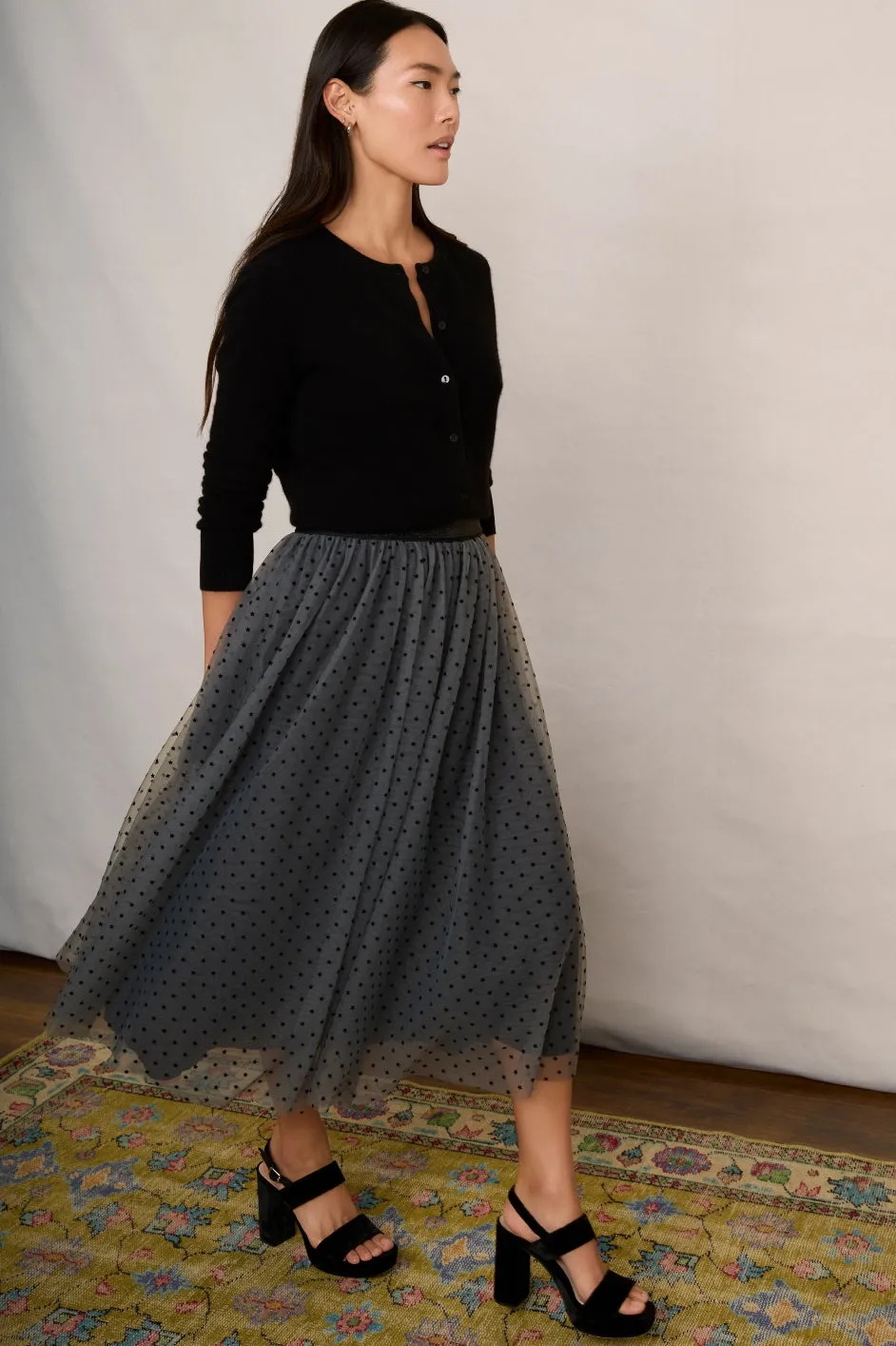 Lou Lou Tulle Skirt - Ash