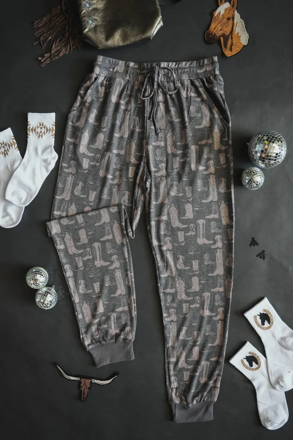 Loungy Lariat Joggers - Boot Scoot