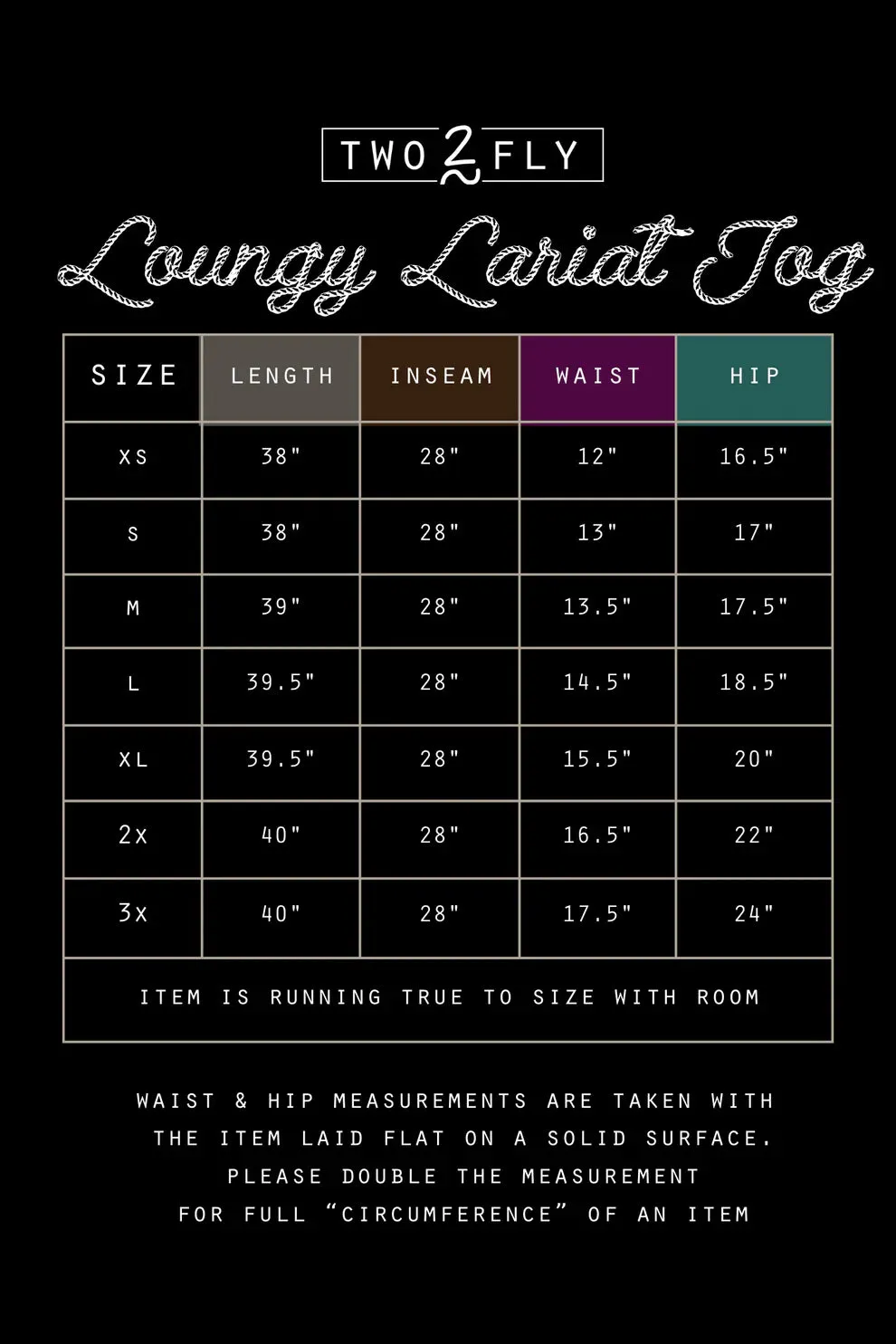 Loungy Lariat Joggers - Boot Scoot