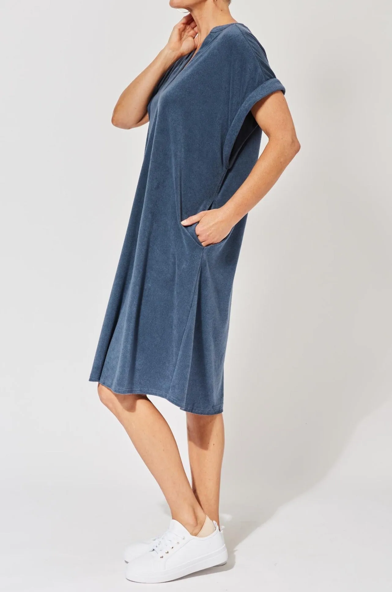 Maluku Dress - Indigo