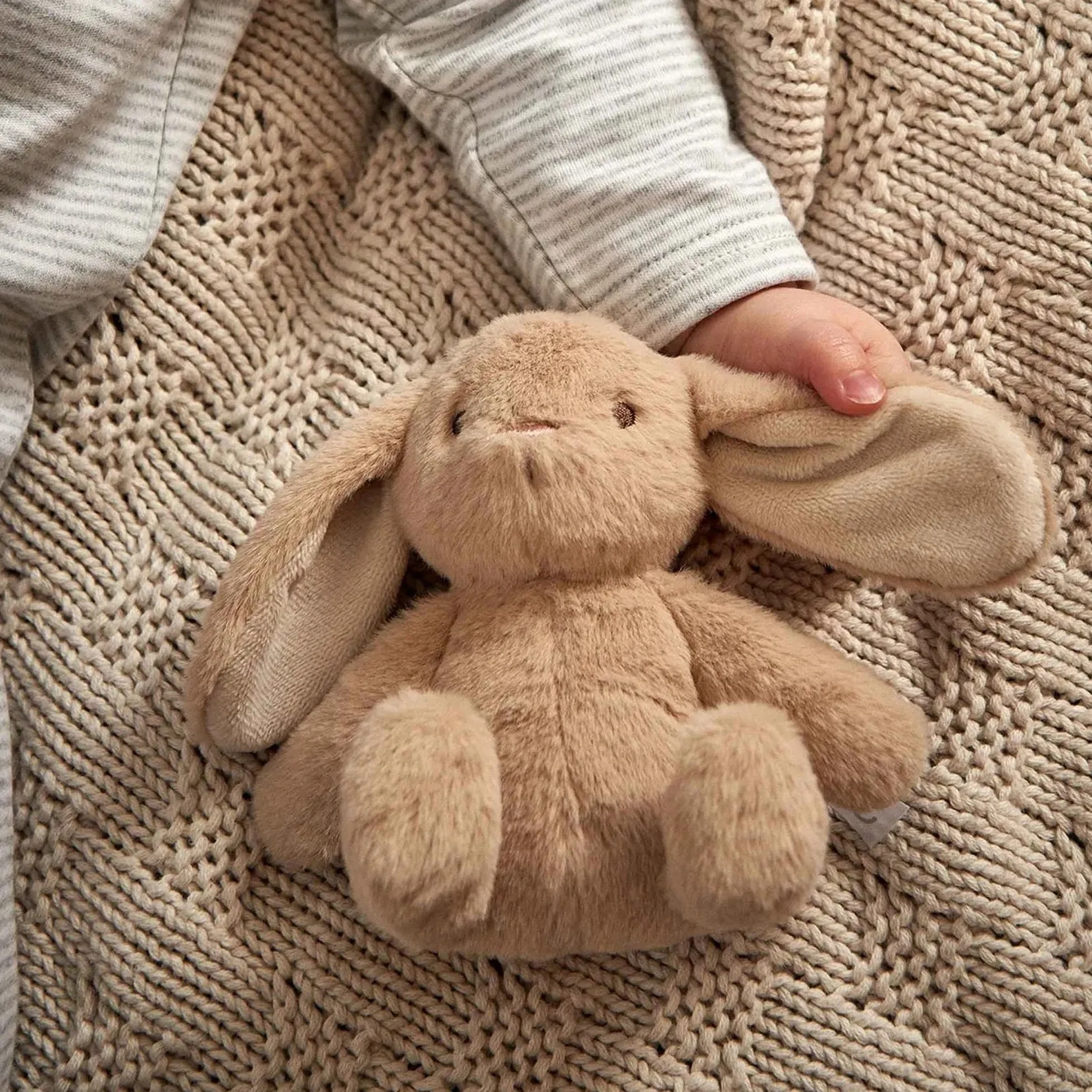 Mamas & Papas Bunny Beanie Soft Toy - Tan