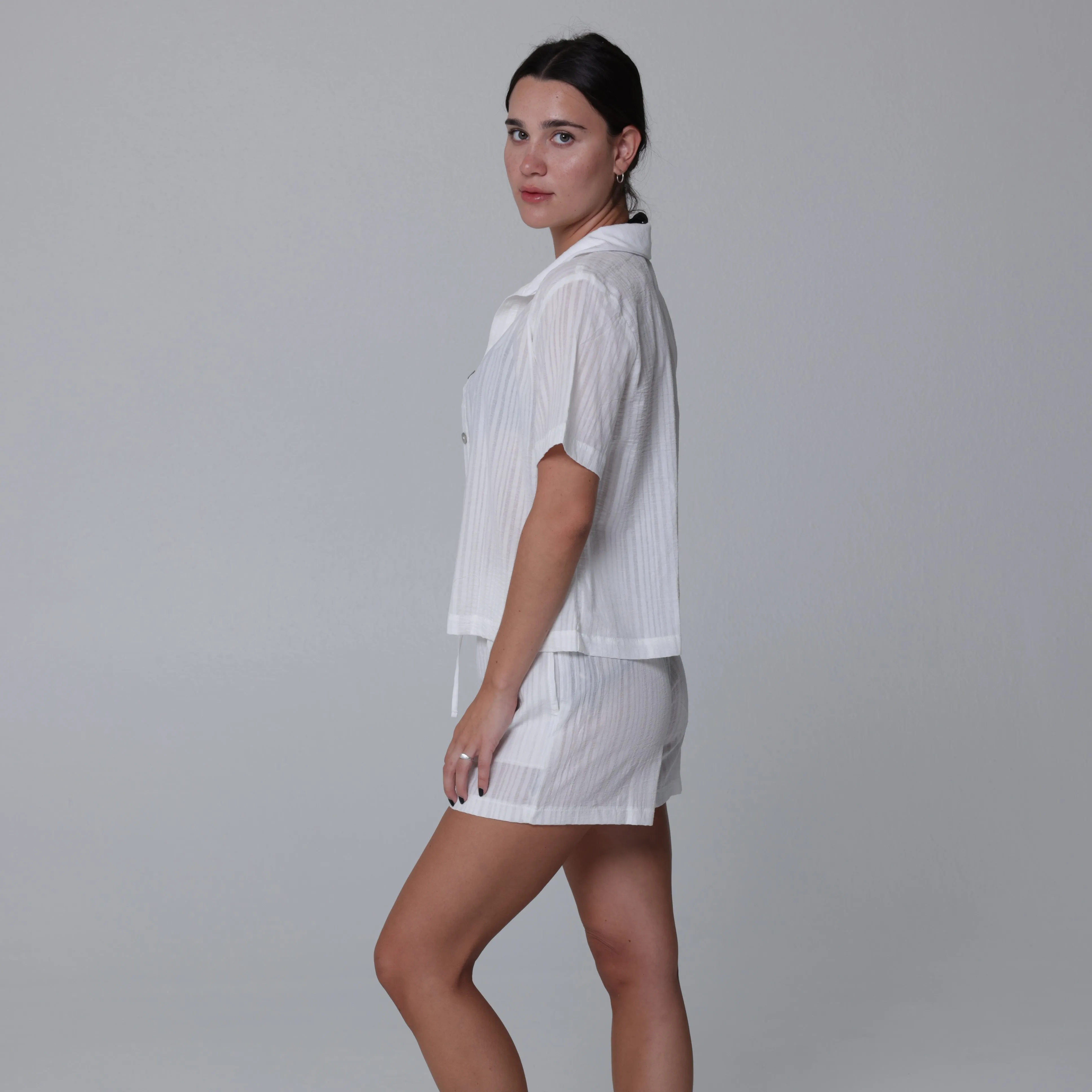 Matira Short Sleeve Button Down Shirt