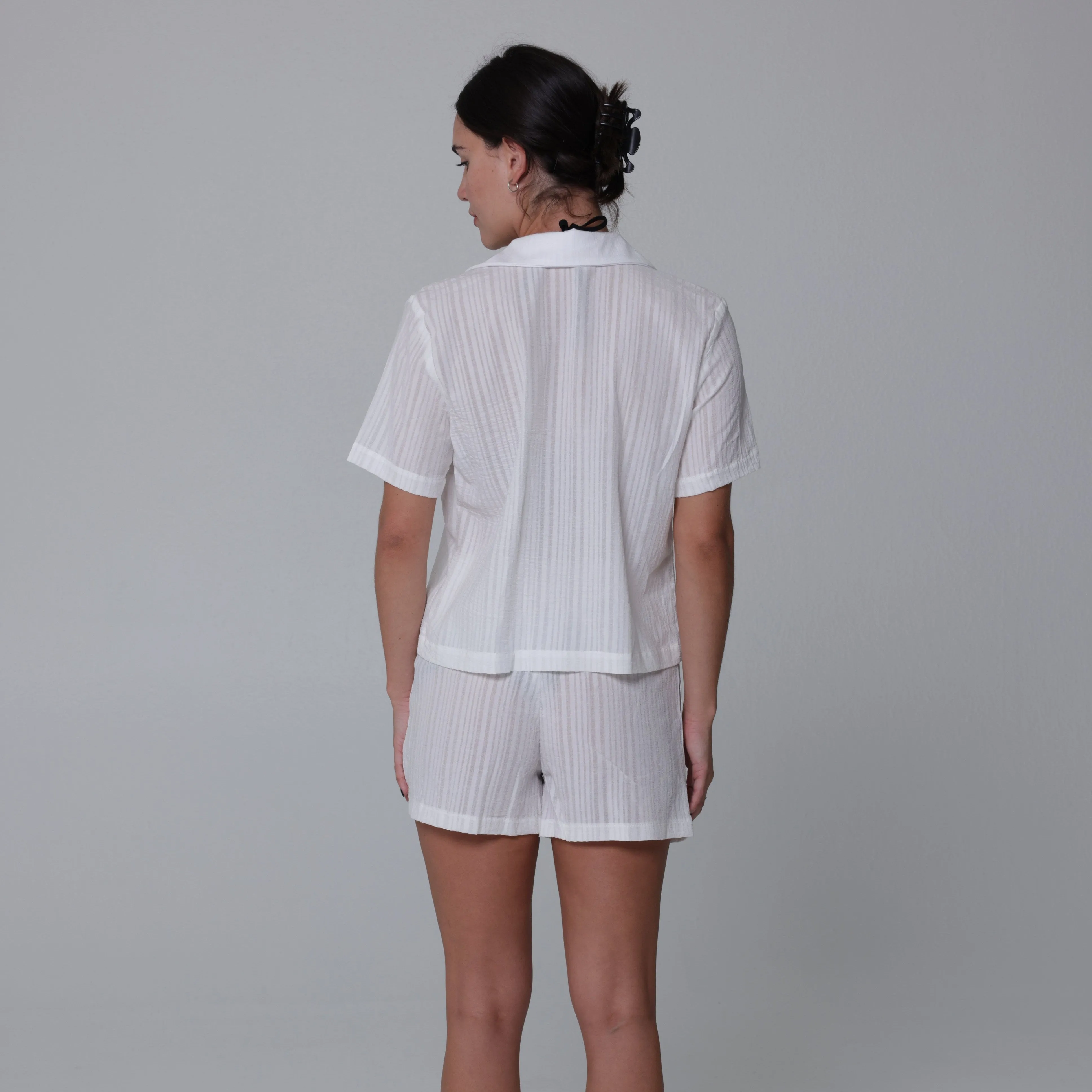 Matira Short Sleeve Button Down Shirt