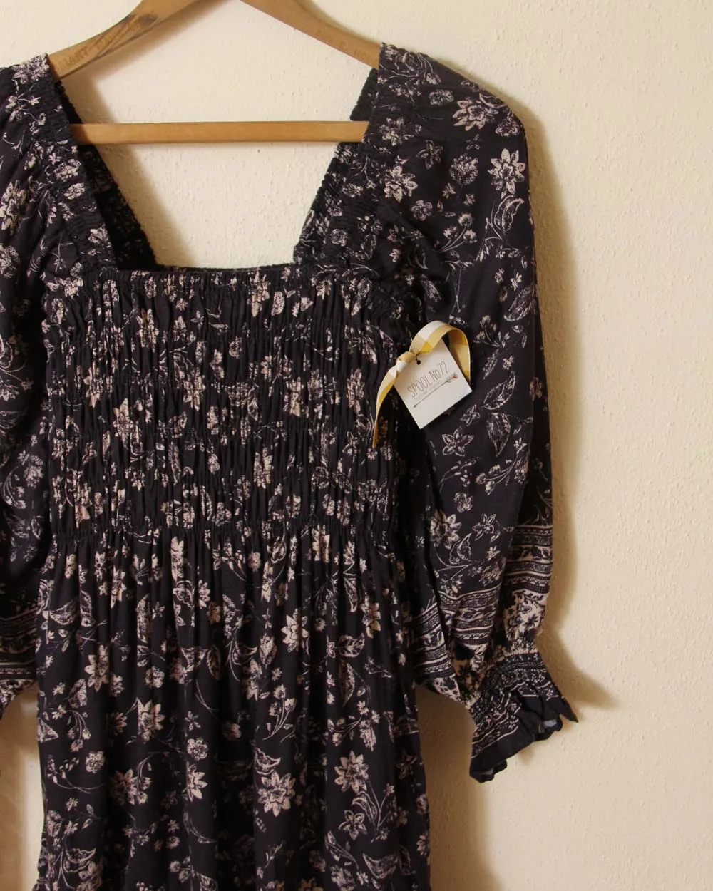 Midnight Flora Dress