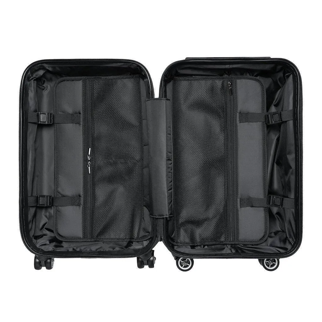 Moon's Wall Carryon Suitcase