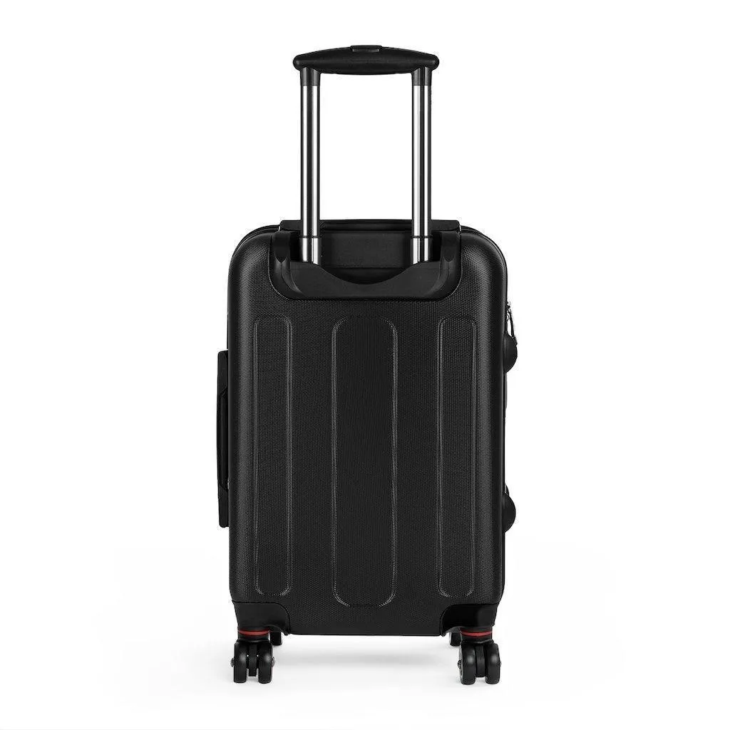 Moon's Wall Carryon Suitcase