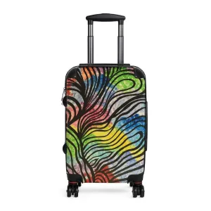 Moon's Wall Carryon Suitcase