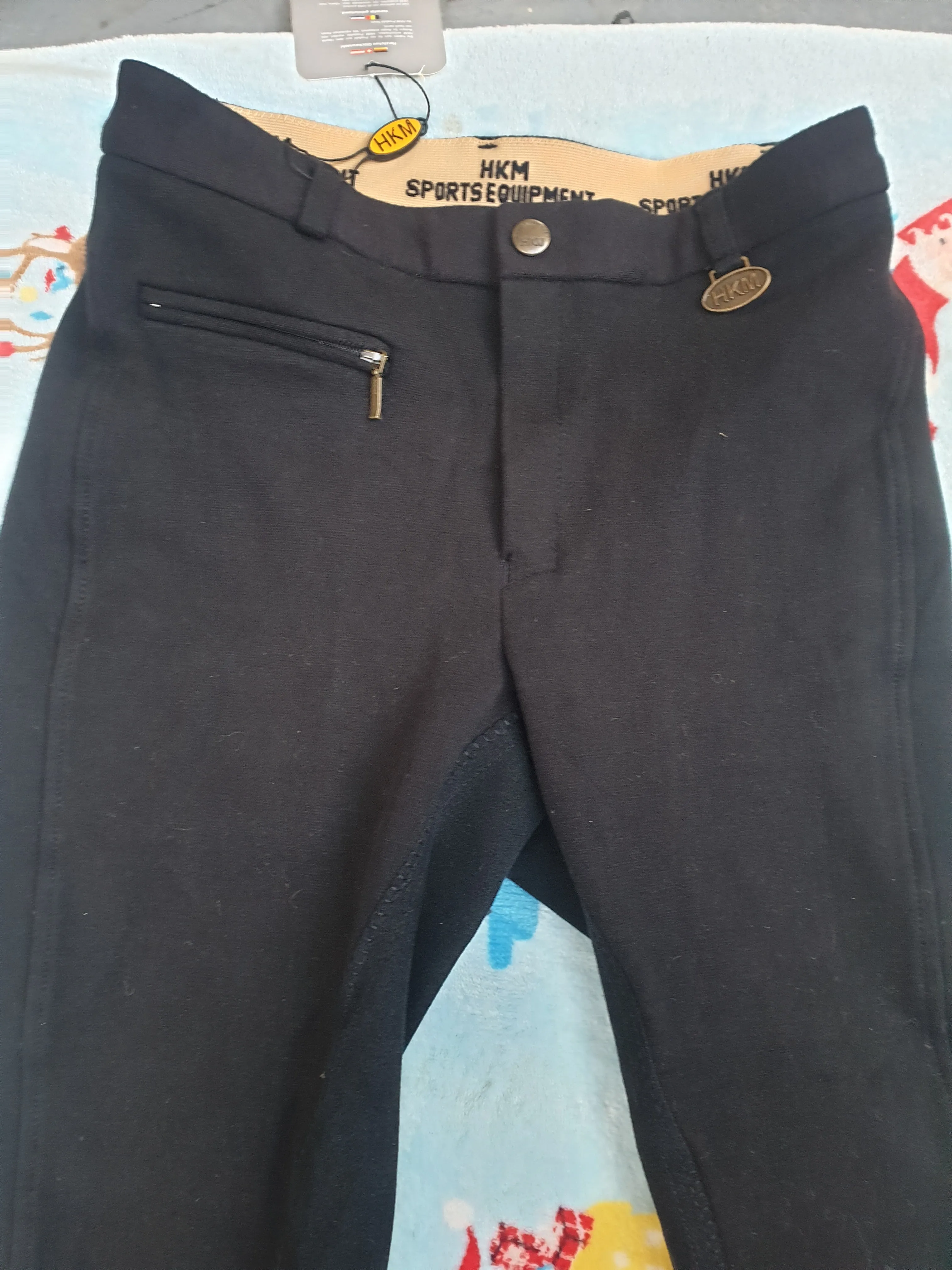 NEW hkm thermal breeches black adults and kids sizes FREE POSTAGE *