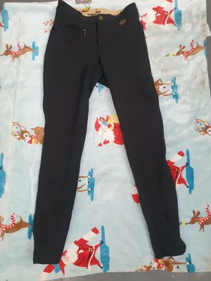 NEW hkm thermal breeches black adults and kids sizes FREE POSTAGE *