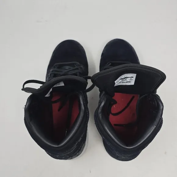 Nike Air‎ Jordan 1 Retro High Heiress Black Suede GS 832596-001 Size 7Y No Box.