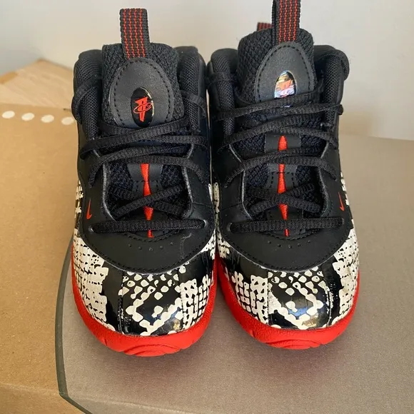 Nike Little Posite Snake Skin Toddler Sneakers -  Sz 8 C