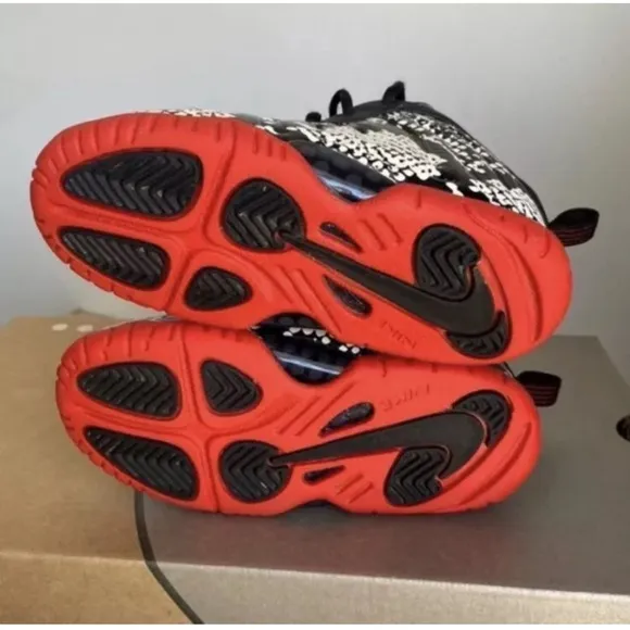 Nike Little Posite Snake Skin Toddler Sneakers -  Sz 8 C