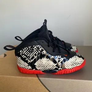 Nike Little Posite Snake Skin Toddler Sneakers -  Sz 8 C