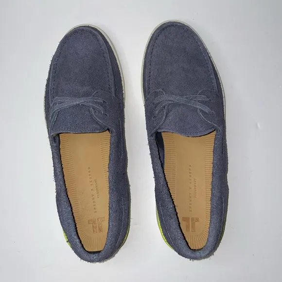 NWB Sperry X John Legend Signature Boat Shoe Gunmetal