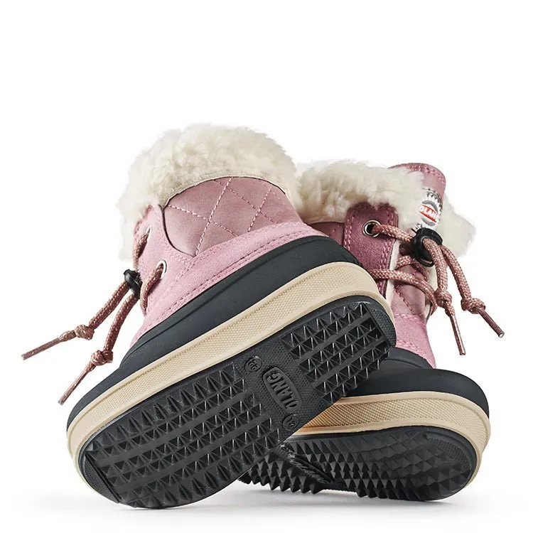 OLANG Ape Boot Nero Rosa