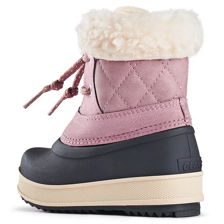 OLANG Ape Boot Nero Rosa