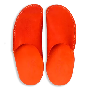 Orange CP Slippers Minimalist