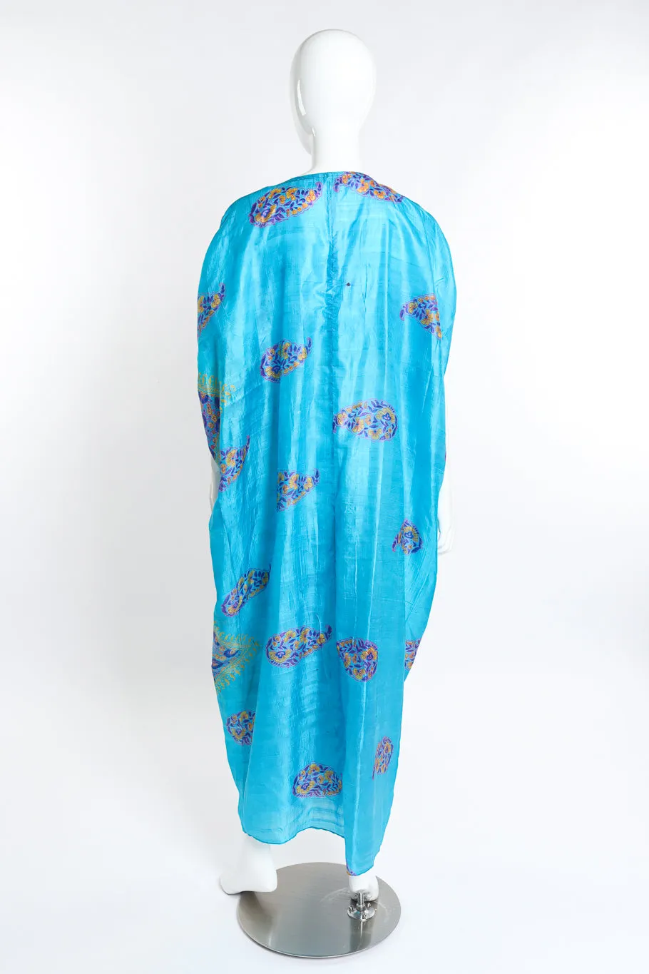 Paisley Silk Caftan
