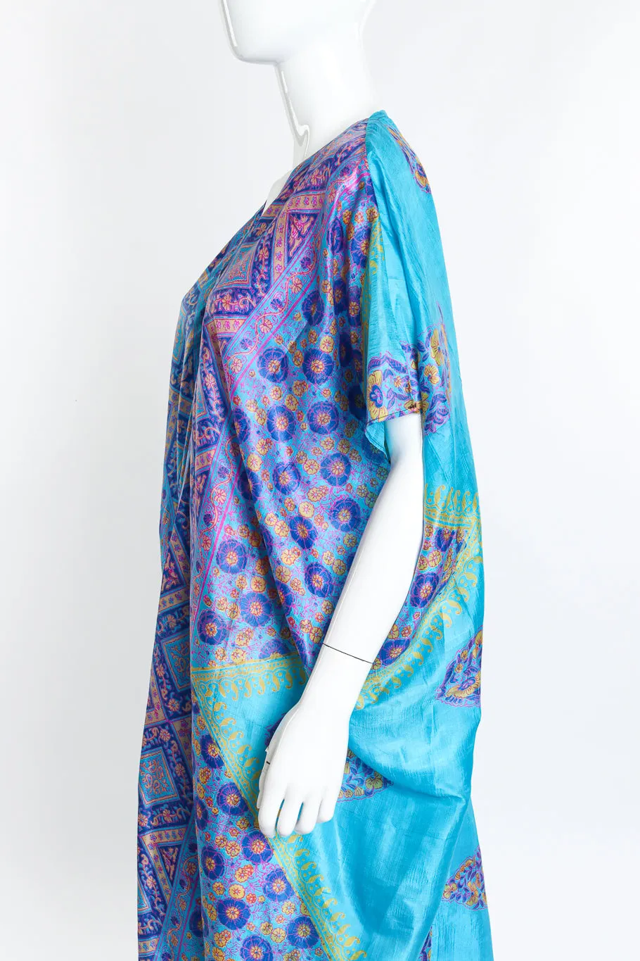 Paisley Silk Caftan
