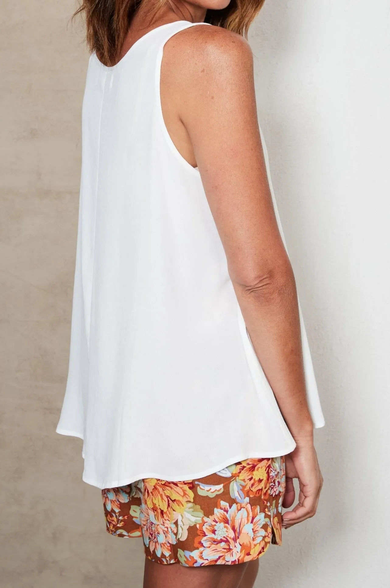 Plumeria Tank - Salt