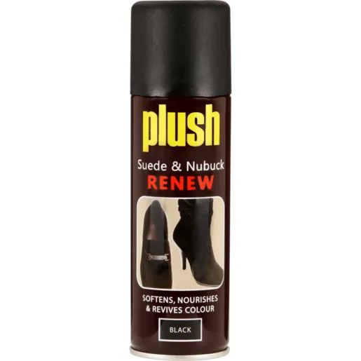 Plush Shoe Spray Suede & Nubuck Black