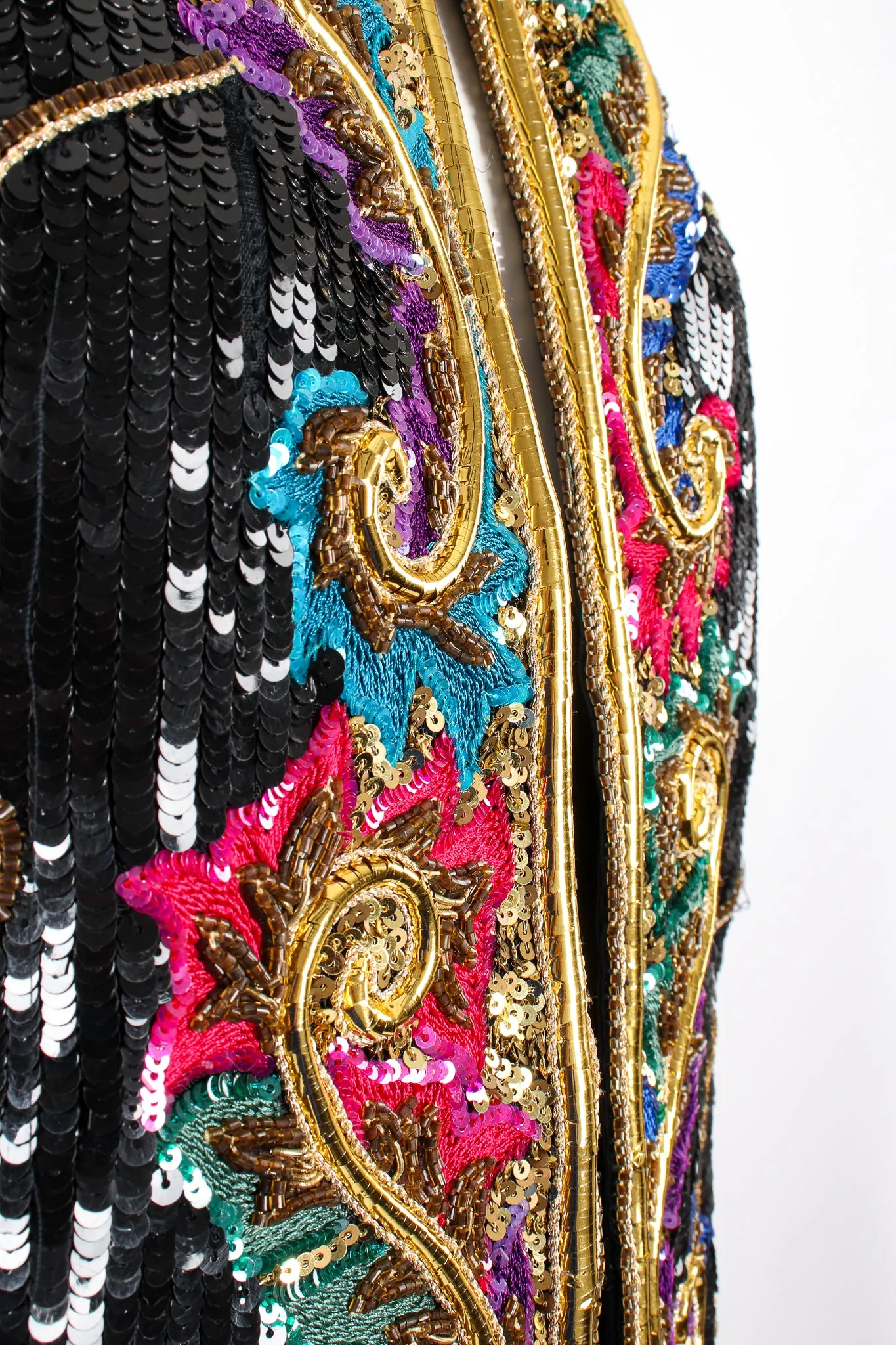 Raised Sequin Flourish Jacket