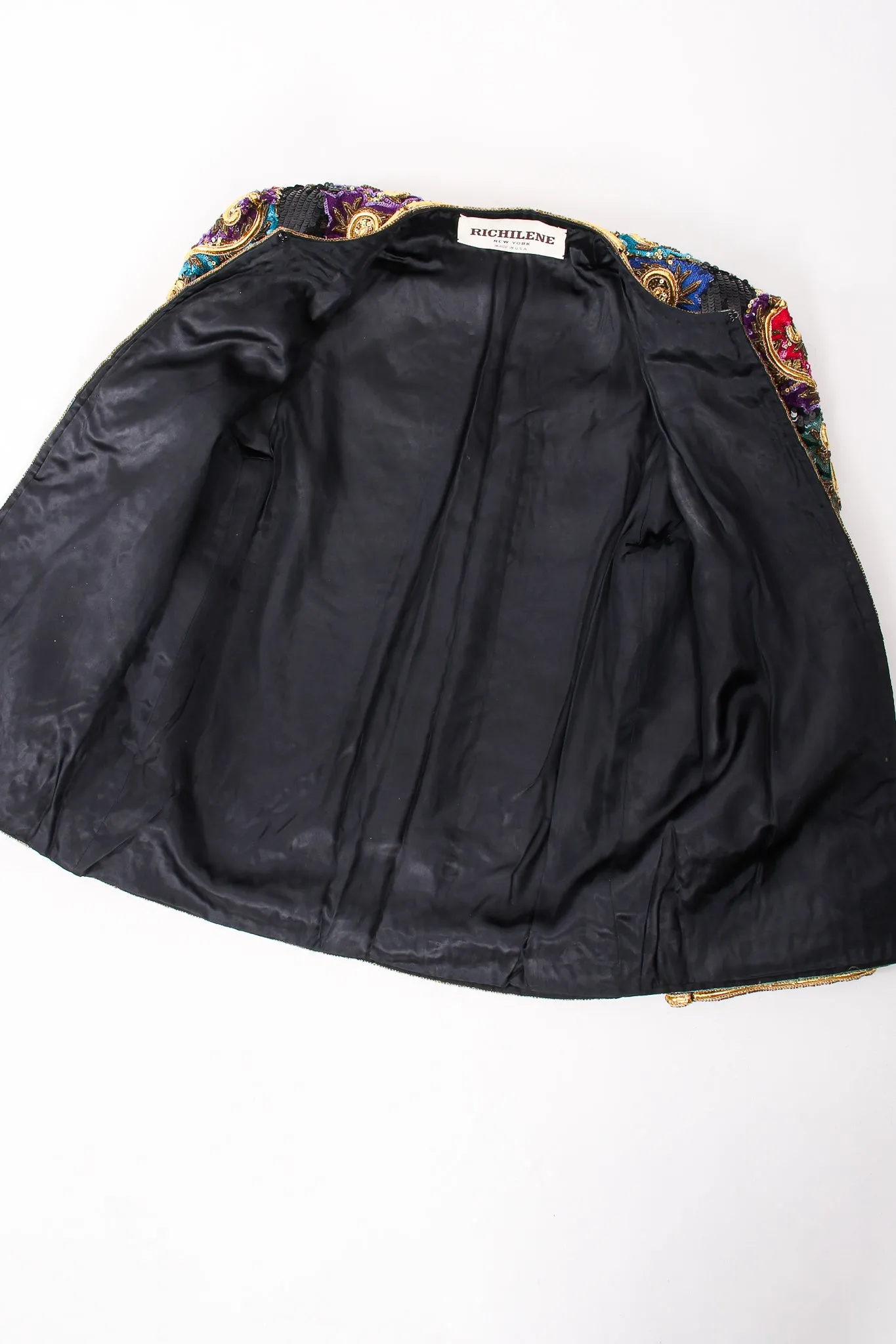 Raised Sequin Flourish Jacket
