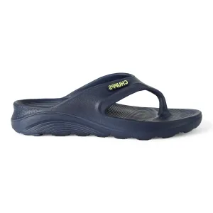 Raw Navy V-Strap