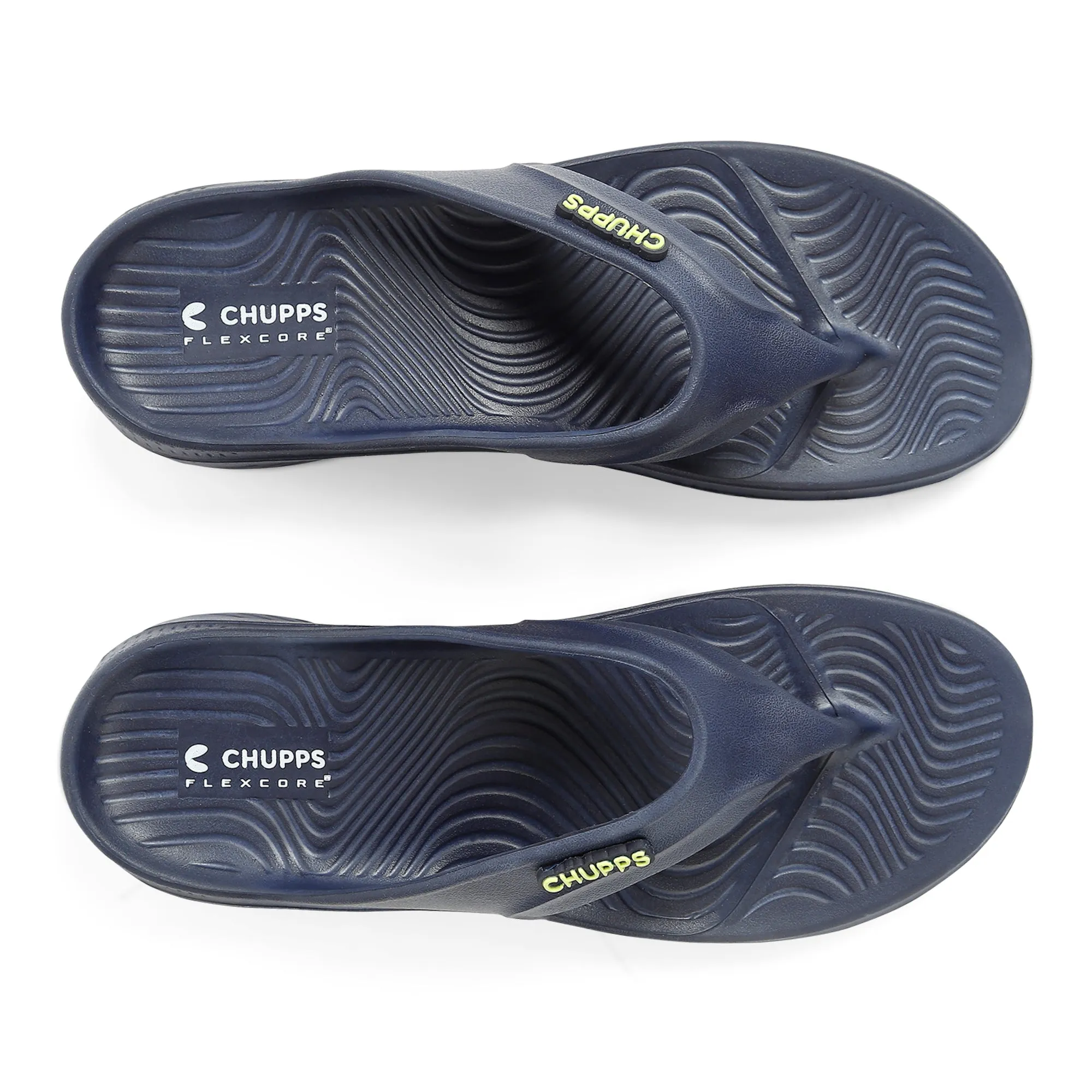 Raw Navy V-Strap