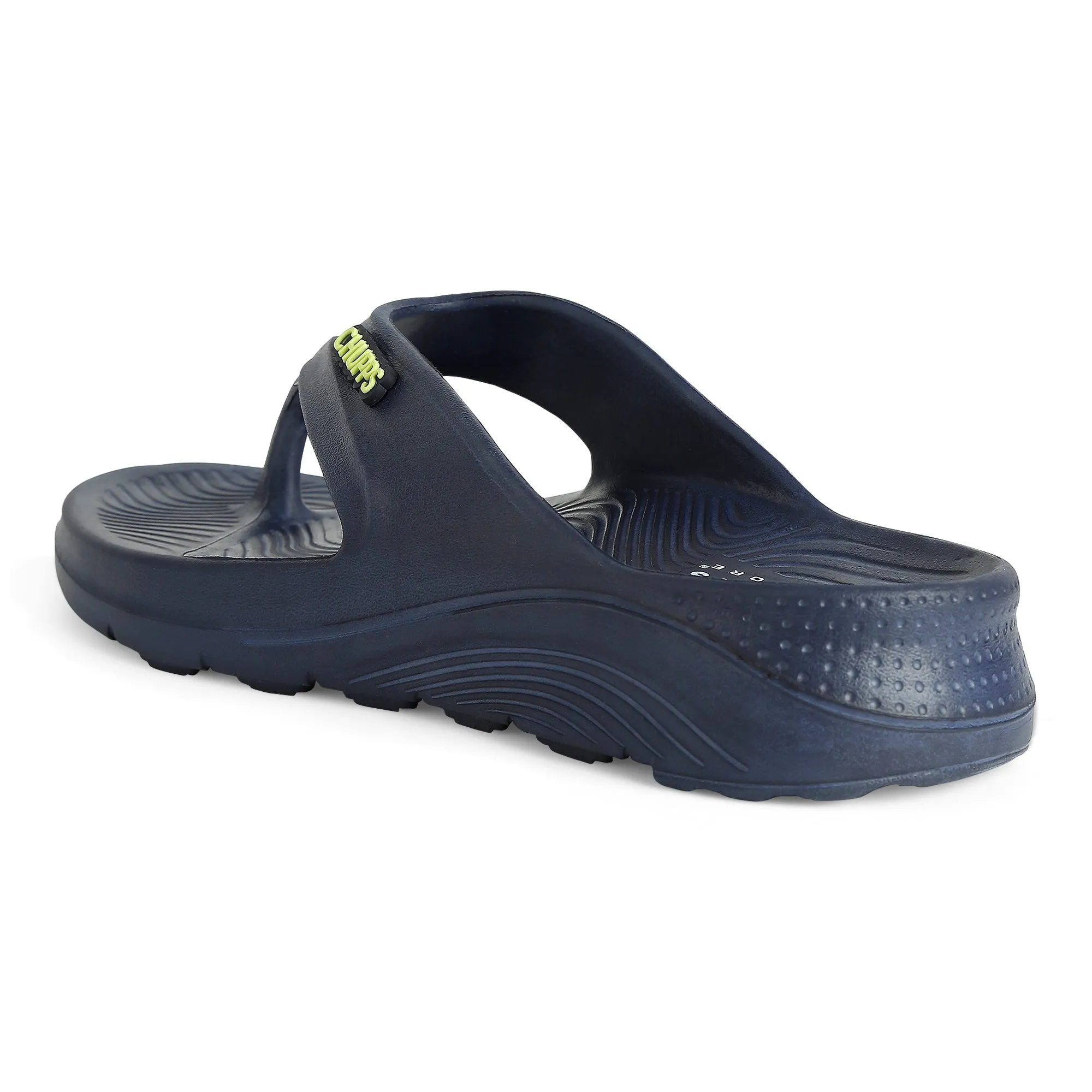 Raw Navy V-Strap