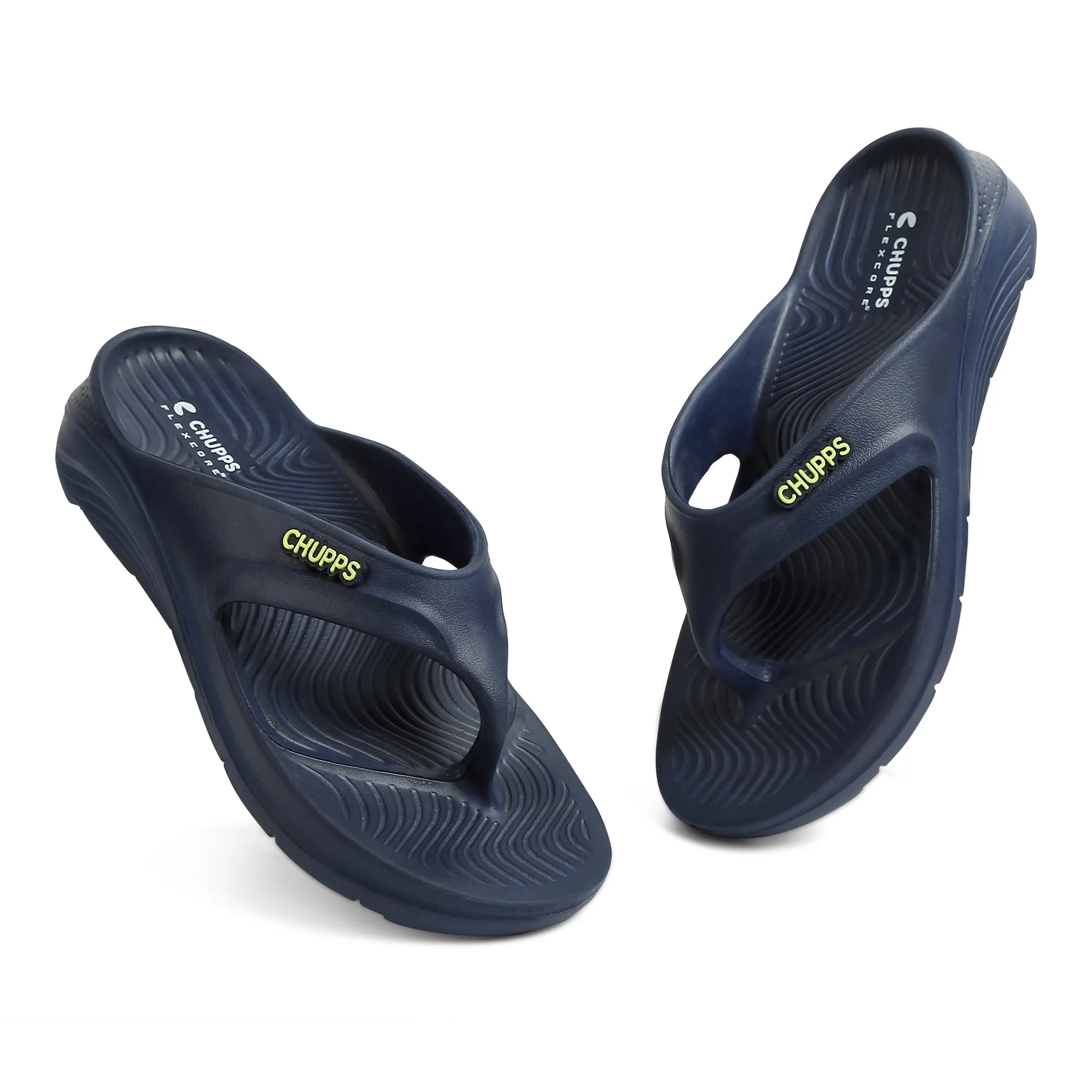 Raw Navy V-Strap