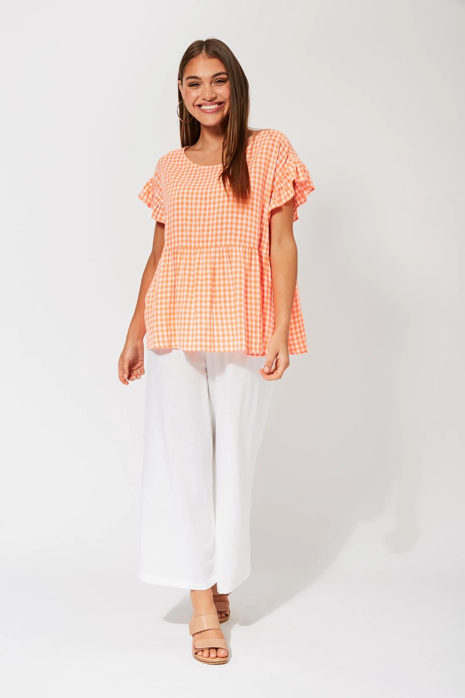 Rio Frill Top - Mango