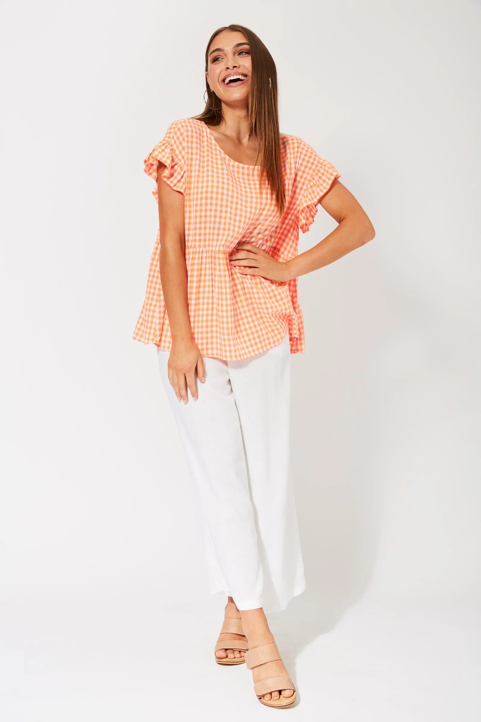 Rio Frill Top - Mango