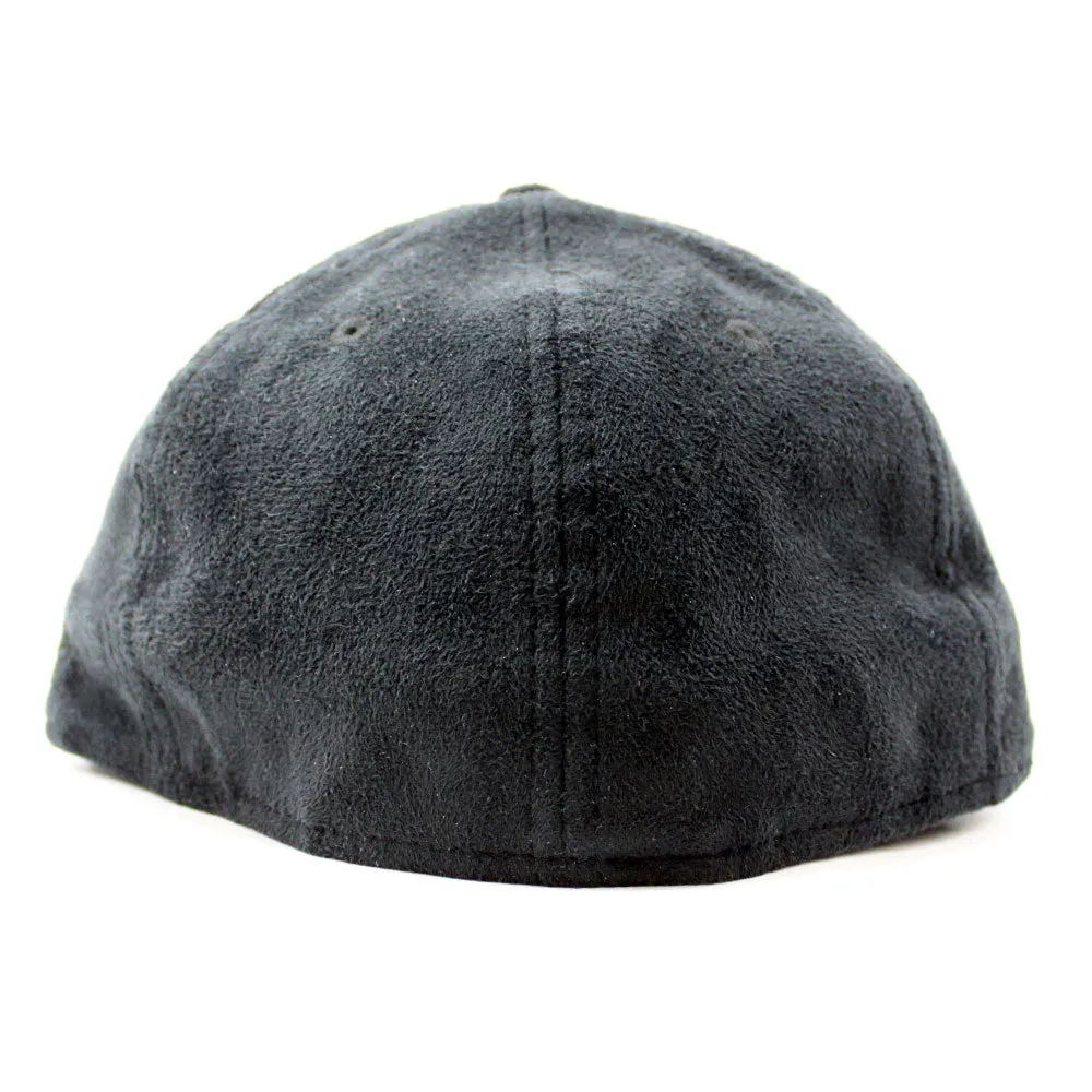 ROOSTER New Era 59Fifty Fitted Hat (Black Suede Black On Black)
