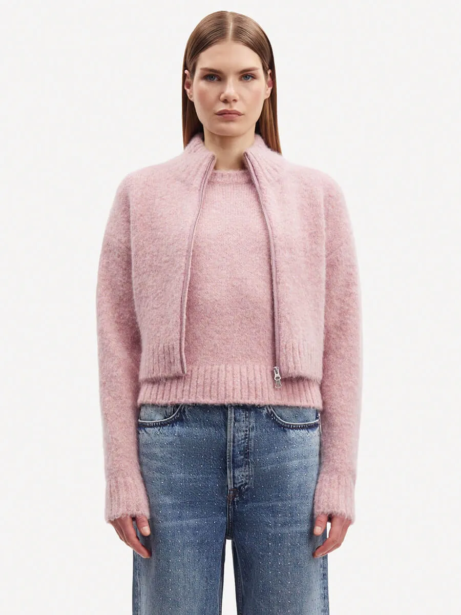 Sajeanne Cardigan - Woodrose
