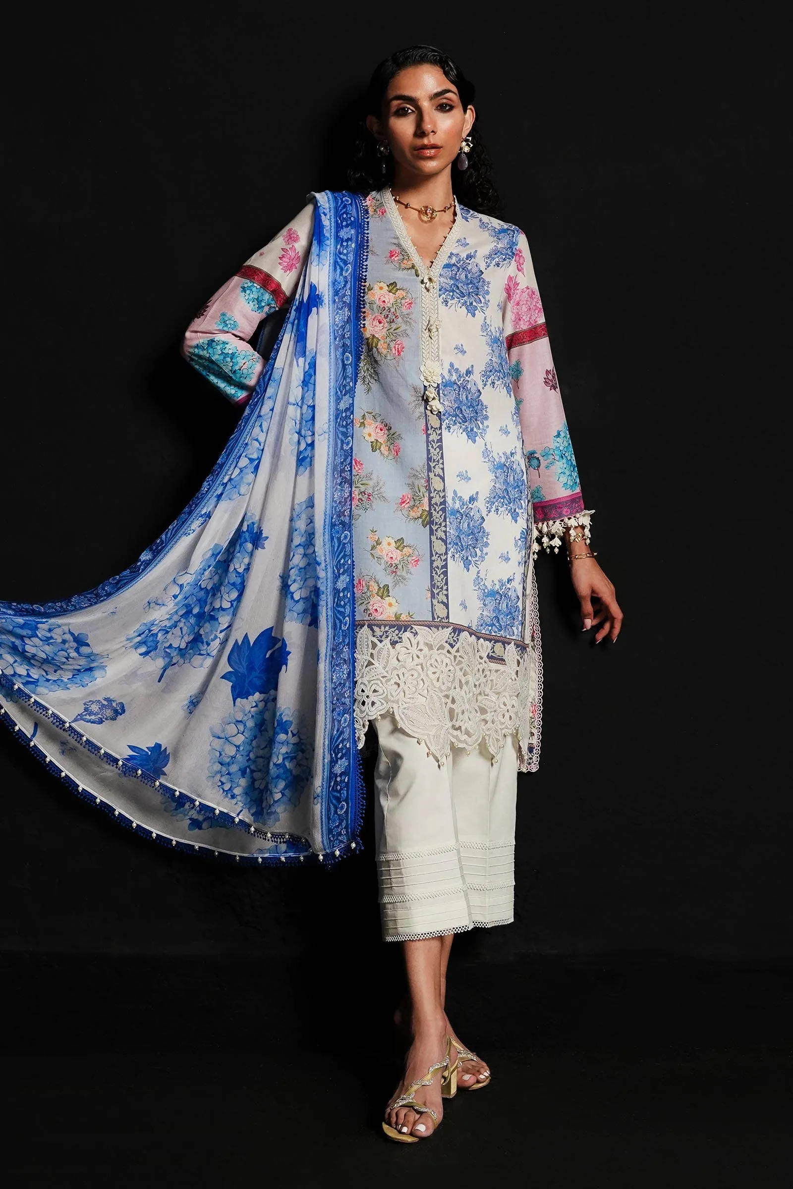 SANA SAFINAZ | Muzlin Spring'24 vol-1  | M241-003A-3CI