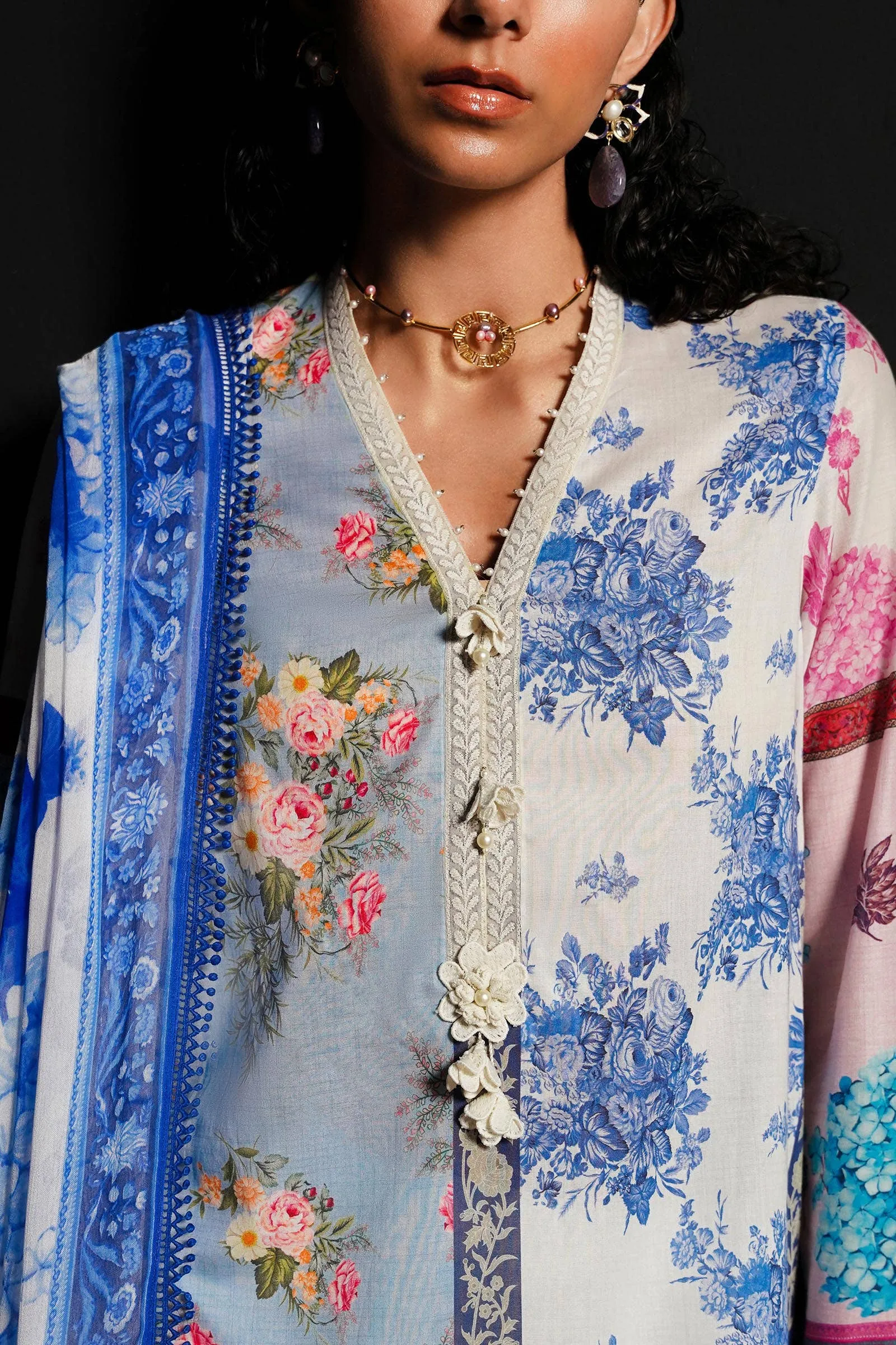 SANA SAFINAZ | Muzlin Spring'24 vol-1  | M241-003A-3CI