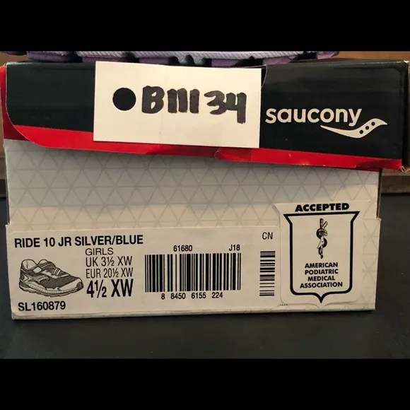 SAUCONY  Ride 10 Jr Sneakers SL160879