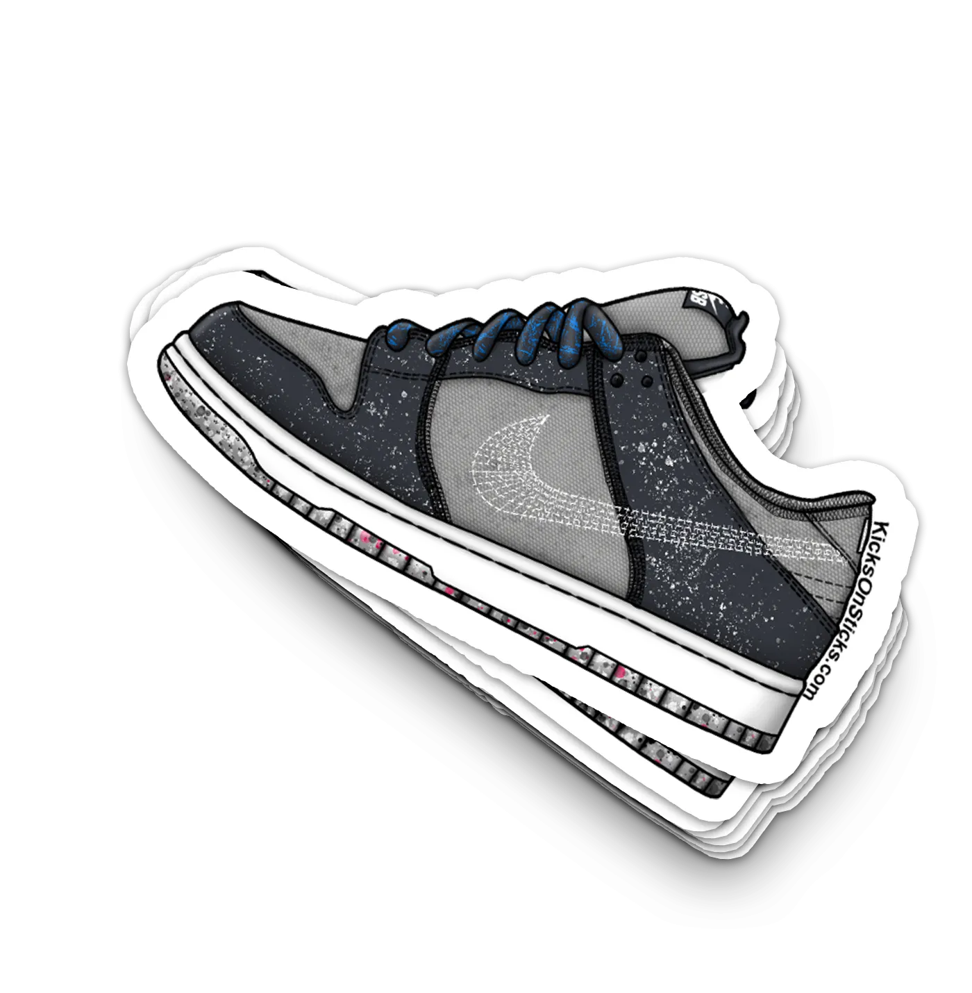 SB Dunk Low "Crater" Sneaker Sticker