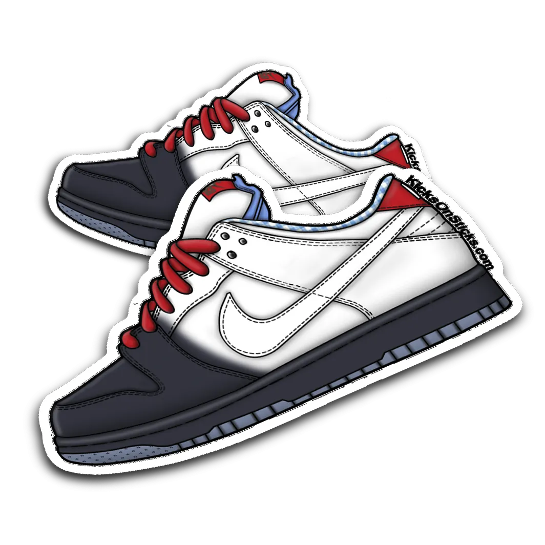 SB Dunk Low "Dorothy" Sneaker Sticker